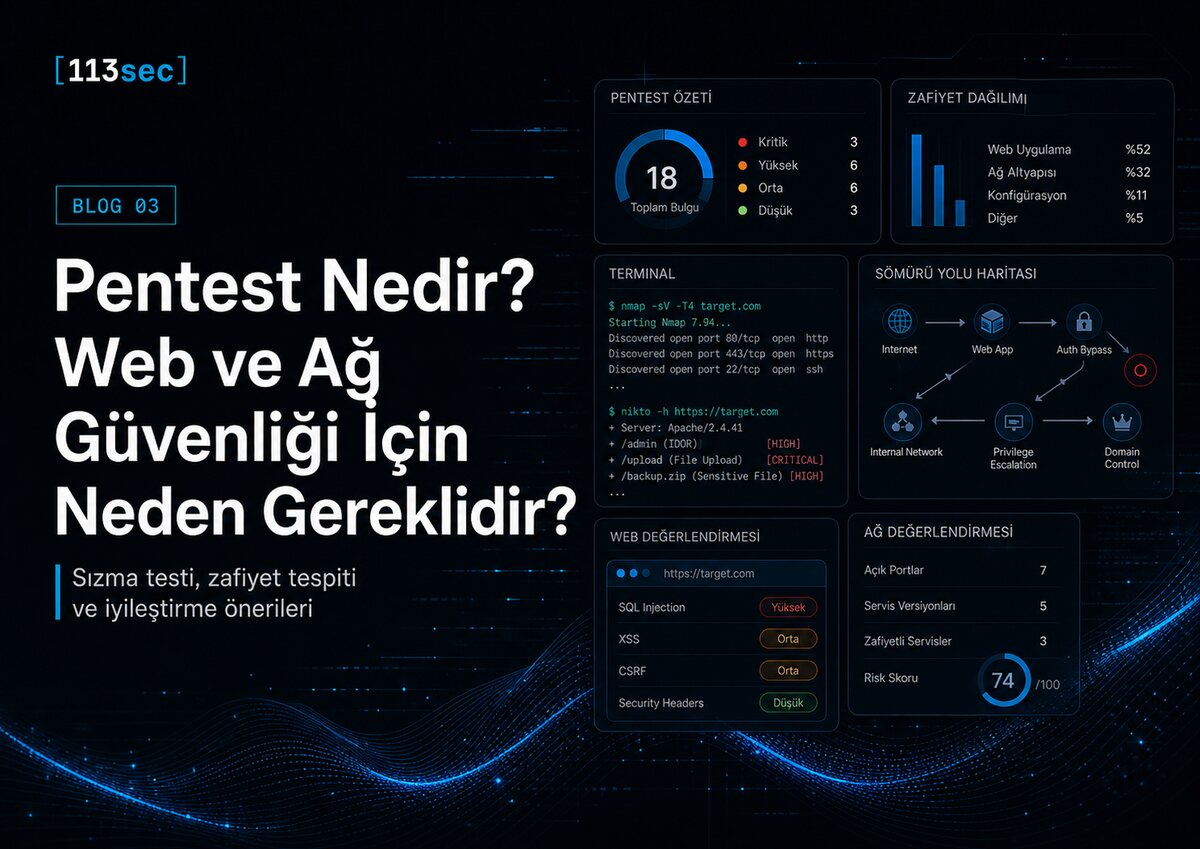 Pentest Nedir? Web ve Ağ Güvenliği İçin Neden Gereklidir?